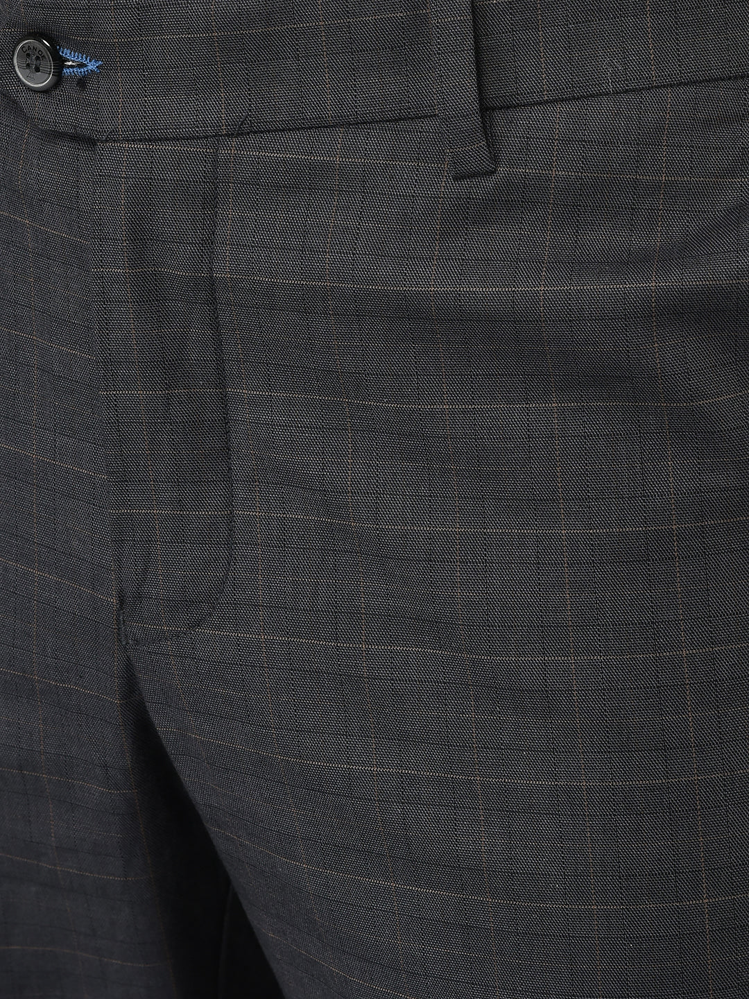 CANOE MEN Formal Trouser  D.GREY Color