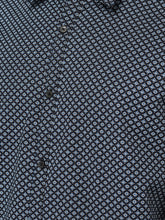 Load image into Gallery viewer, CANOE MEN Casual Shirt Navy Blue Color Cotton Fabric Button Closure Printed
