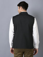Load image into Gallery viewer, CANOE MEN Casual Waistcoat  Black Color
