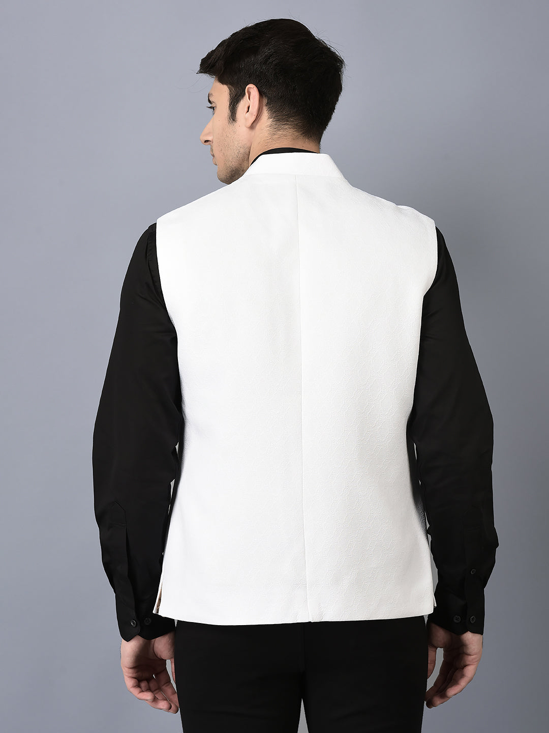 CANOE MEN Casual Waistcoat  White Color