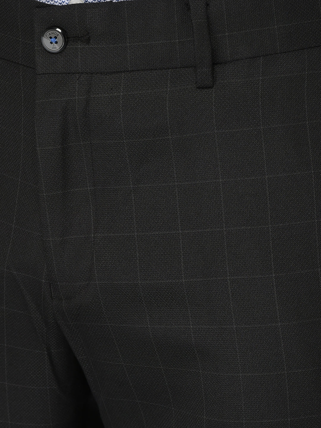 CANOE MEN Formal Trouser Black Color