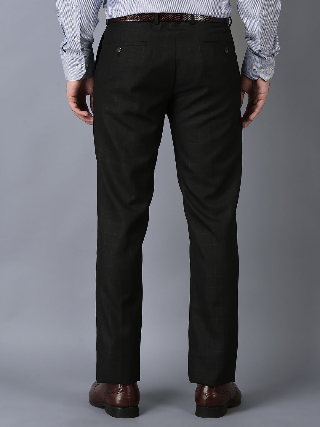 CANOE MEN Formal Trouser Black Color