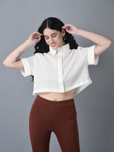 Load image into Gallery viewer, Canoe Women Loose Fit Crop Shirt

