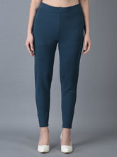 Load image into Gallery viewer, Copy of Canoe Women Slim Fit And With Black Metallic Tape Jeggings
