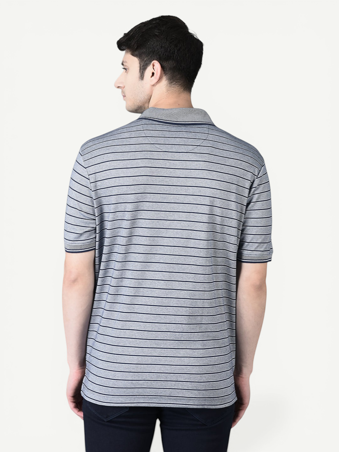 CANOE MEN Cotton Fabric Button Closure Self Design