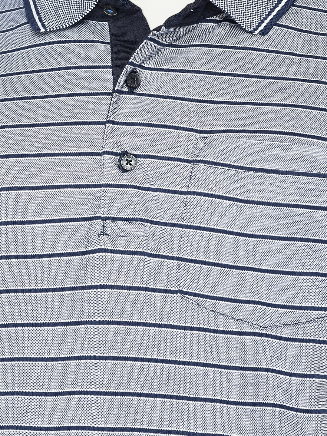 CANOE MEN Cotton Fabric Button Closure Self Design