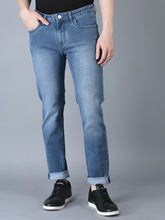 Load image into Gallery viewer, CANOE MEN Denim Trouser  LIGHT BLUE Color
