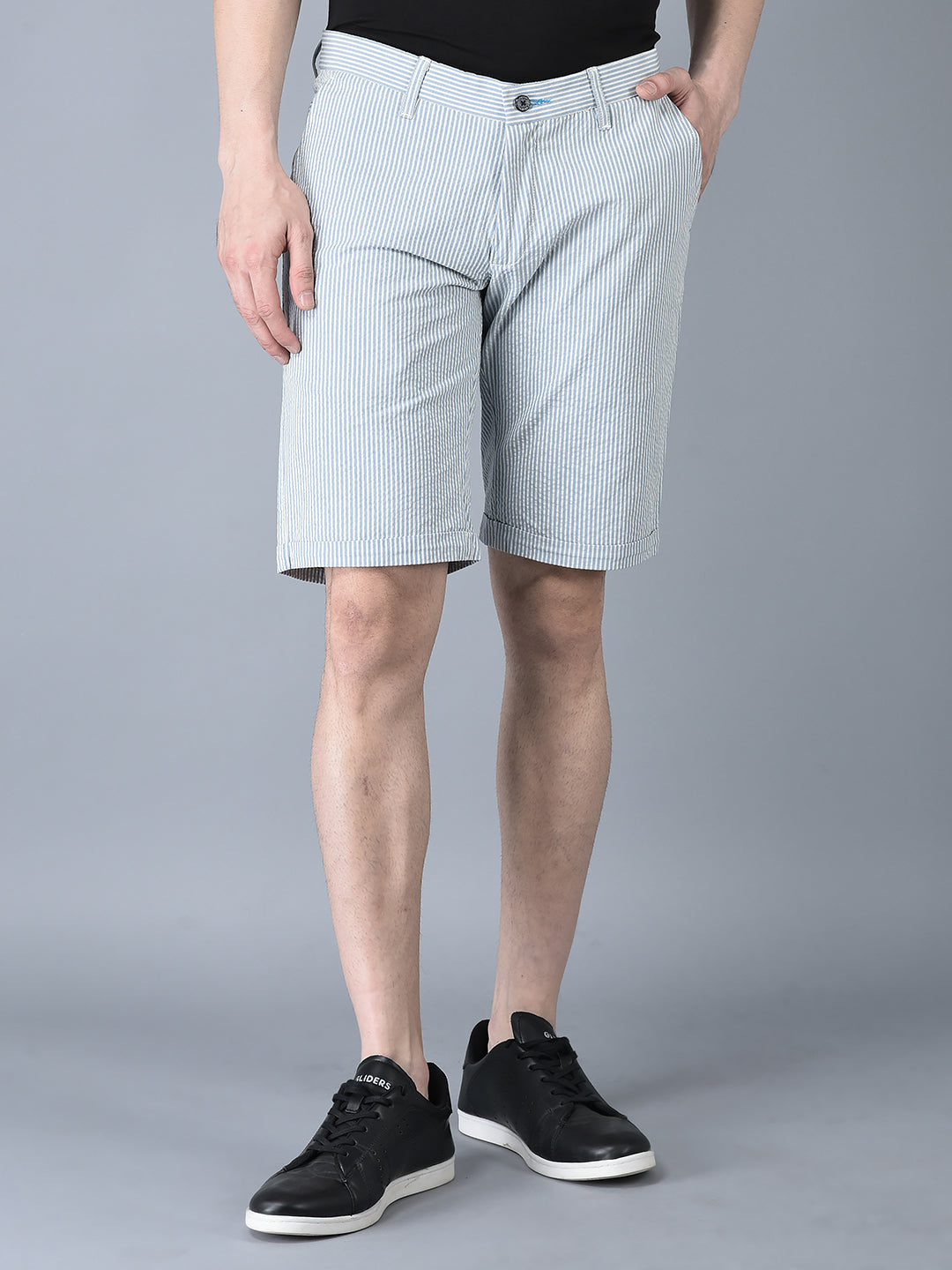 Canoe Men CASUAL SHORT BLUE COLOR