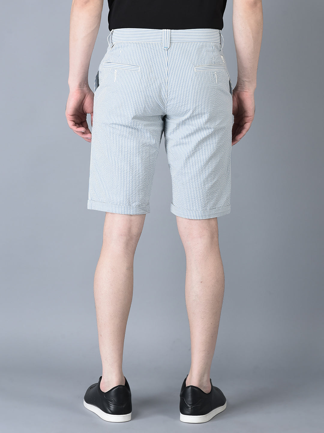 Canoe Men CASUAL SHORT BLUE COLOR