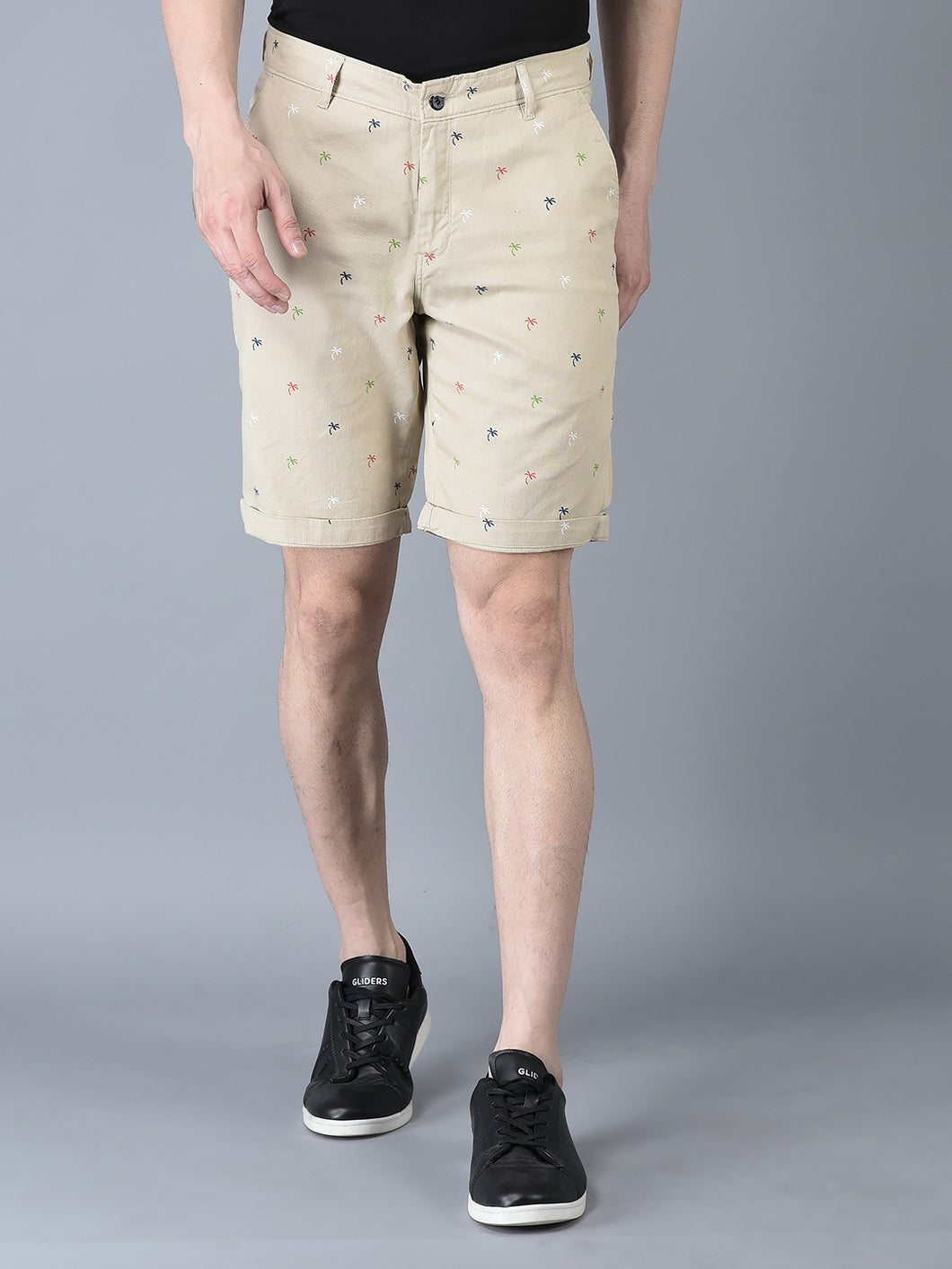 CANOE MEN CASUAL SHORT BEIGE COLOR