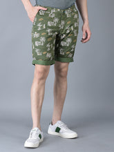 Load image into Gallery viewer, CANOE MEN CASUAL SHORT OLIVE COLOR
