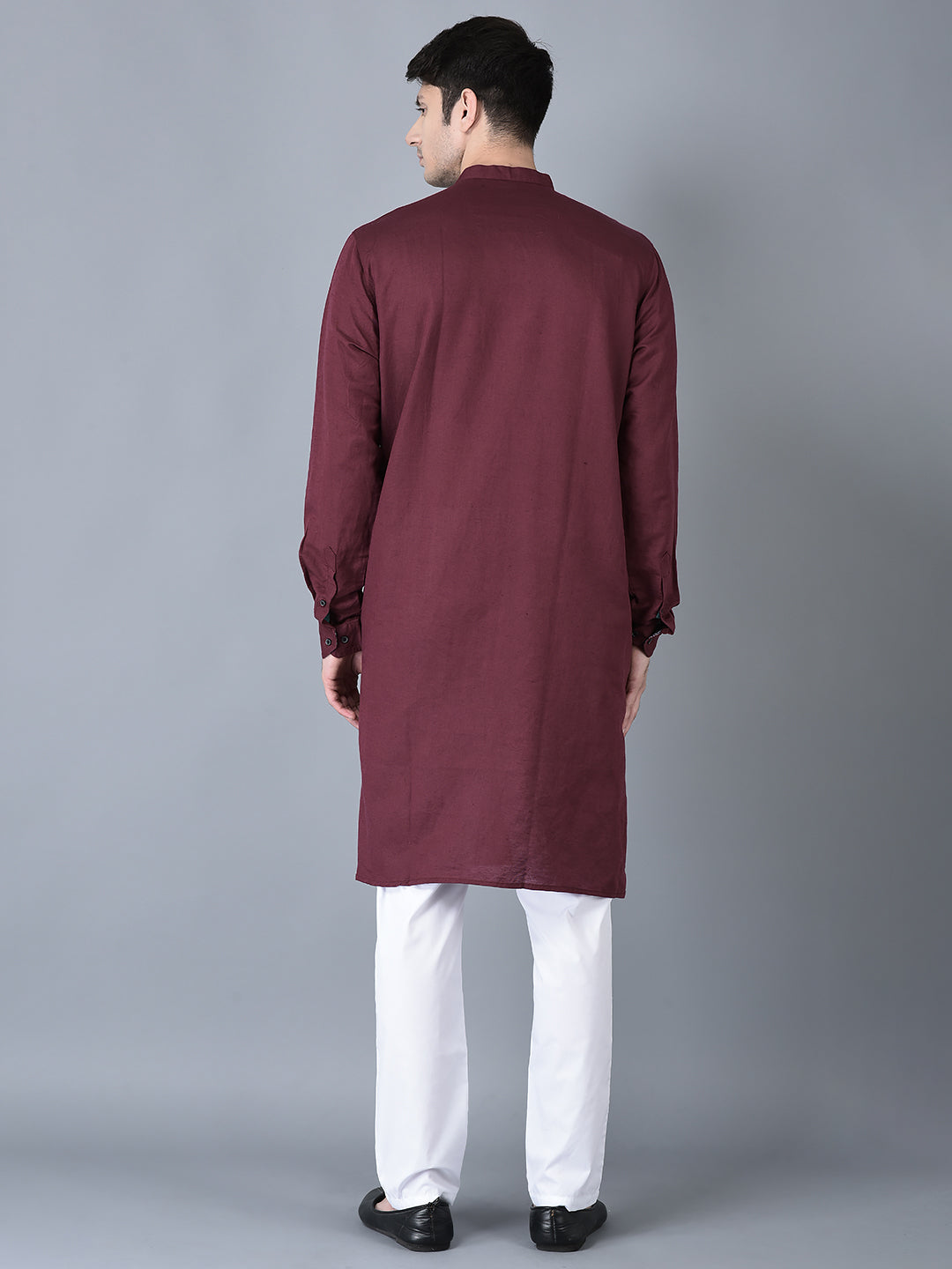 CANOE MEN Casual Kurta  Three Fourth Sleeve Above Knee Length