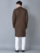 Load image into Gallery viewer, CANOE MEN Casual Kurta  BROWN Color
