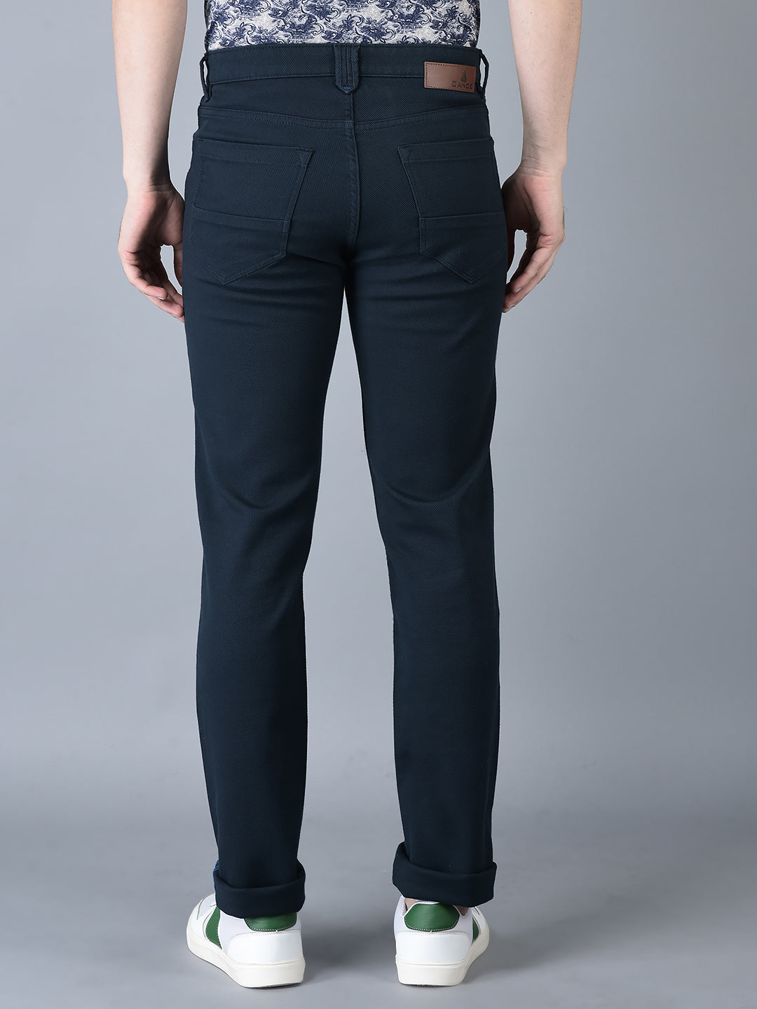 Canoe Men Casual Color Cotton Fabric Button Closure Faded