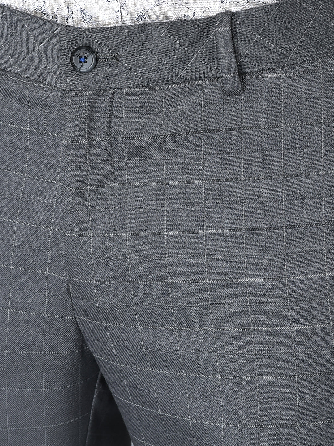 CANOE MEN Formal Trouser Button Closer With Four Pocket