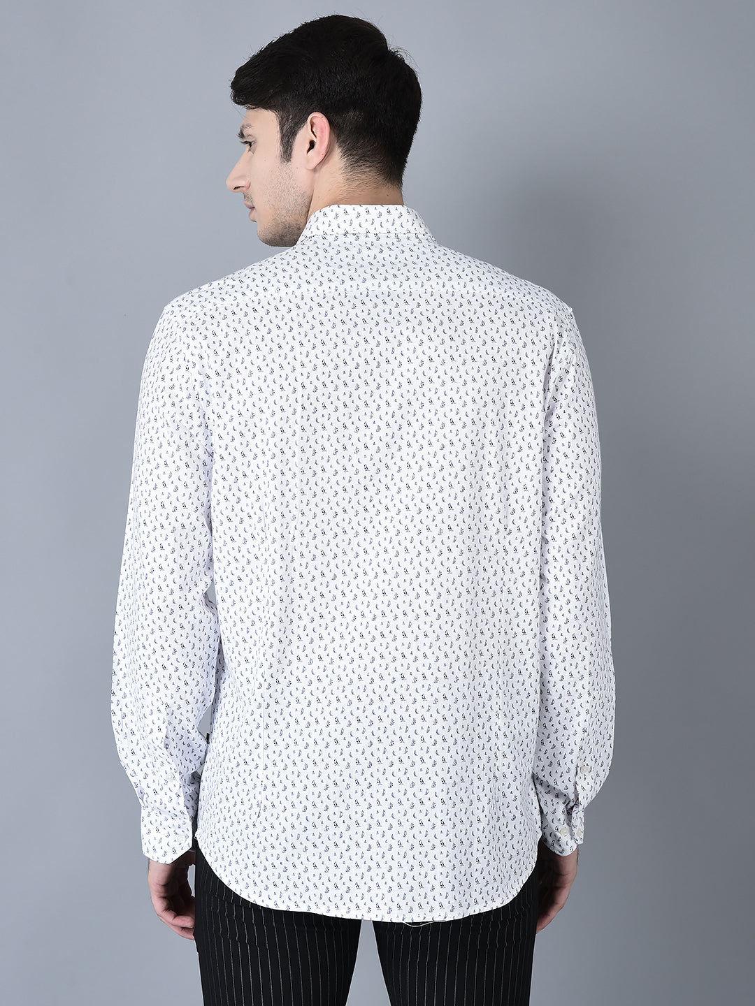 CANOE MEN Urban Shirt  WHITE Color