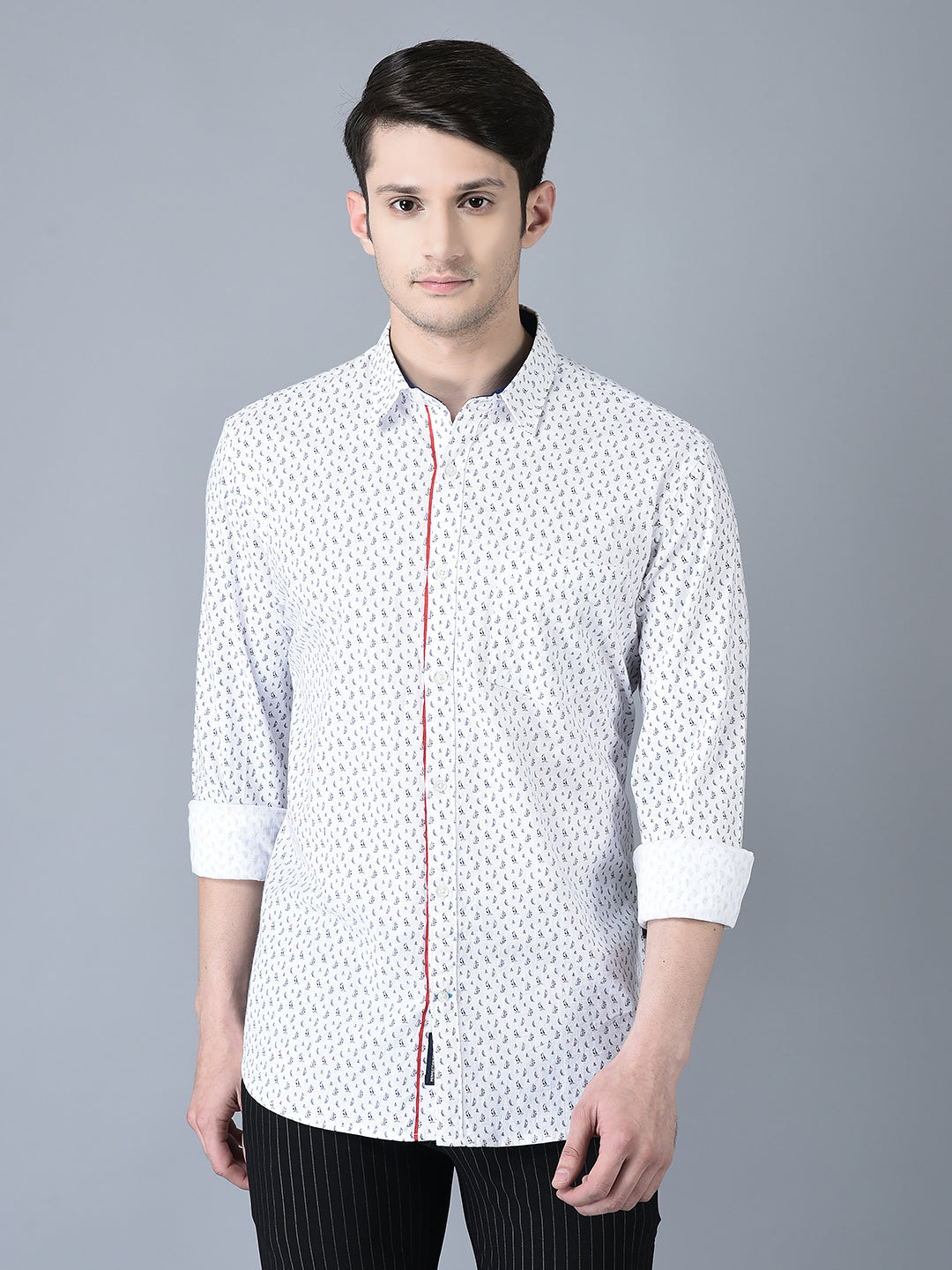 CANOE MEN Urban Shirt  WHITE Color