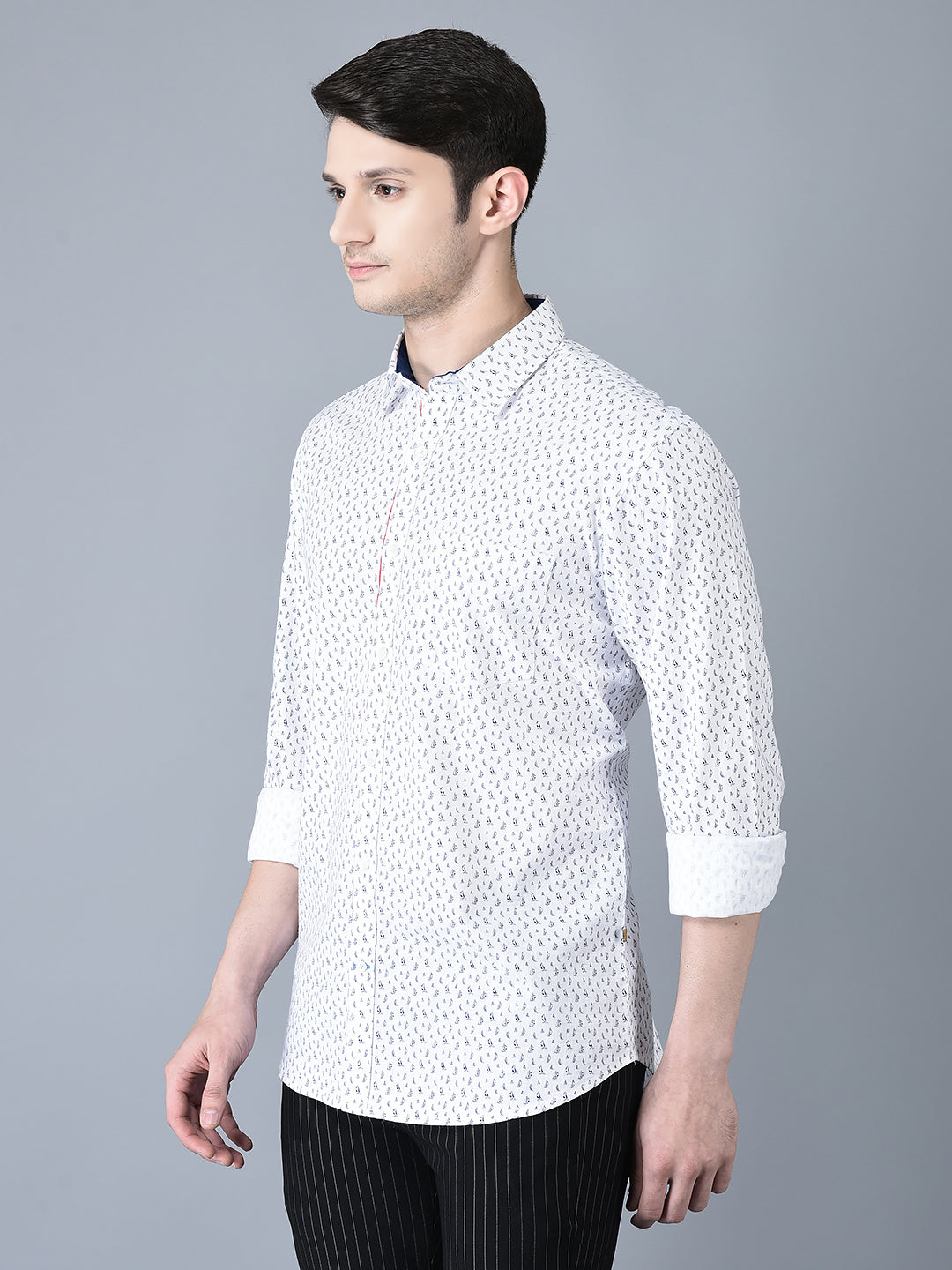 CANOE MEN Urban Shirt  WHITE Color