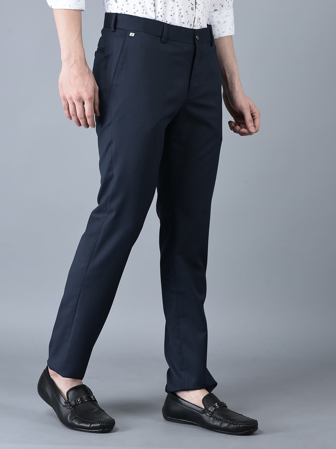 CANOE MEN Formal Trouser Button Closer Belt Loop