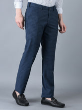 Load image into Gallery viewer, CANOE MEN Formal Trouser  Blue Color
