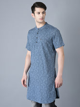 Load image into Gallery viewer, Canoe Men Half Sleeve Button Closer Knitted Kurta
