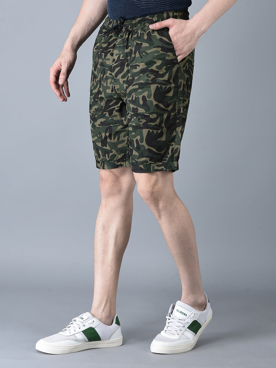 Canoe Men Elasticated Closer Utility or Military Inspired Urban Short