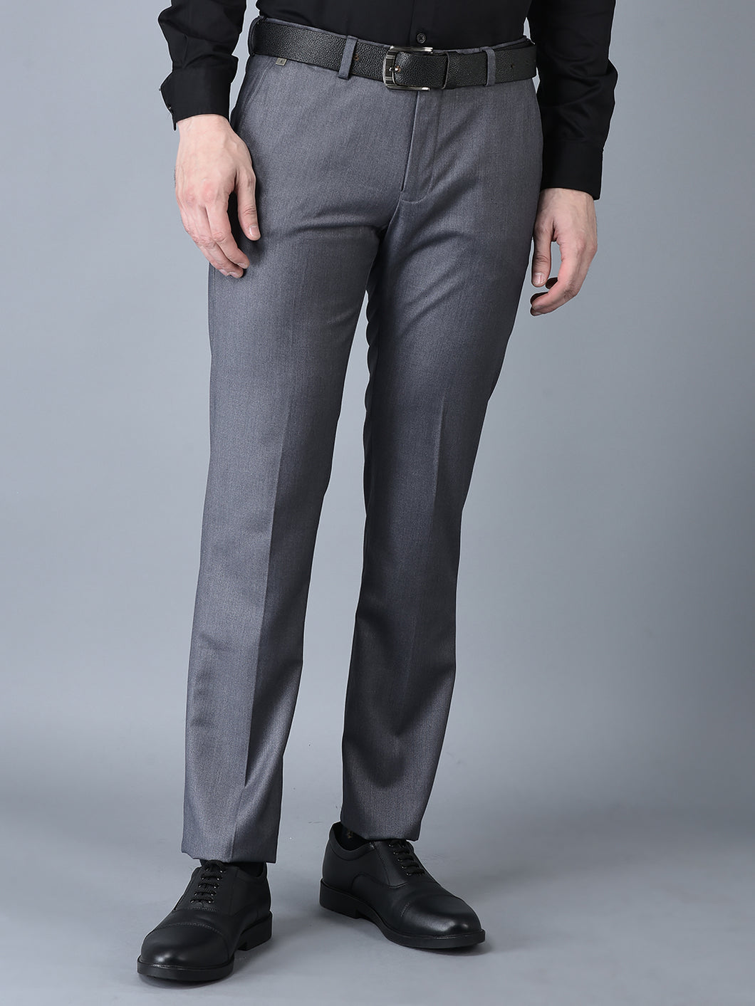 CANOE MEN Formal Trouser  GREY Color