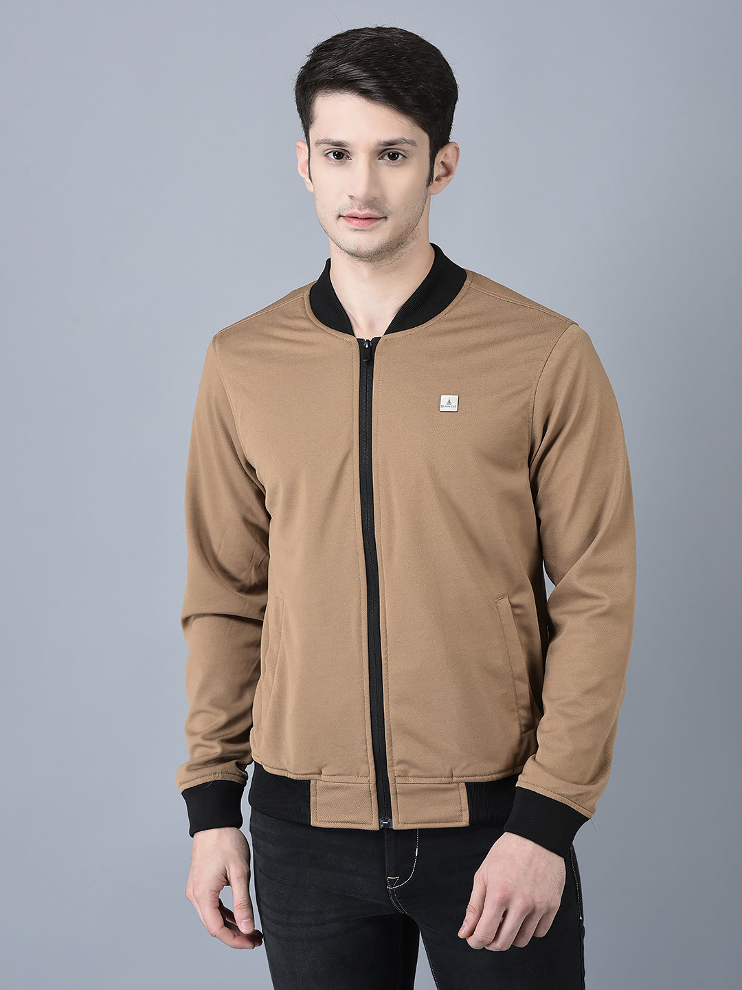 Canoe Men Full Sleeve Bomber Jacket