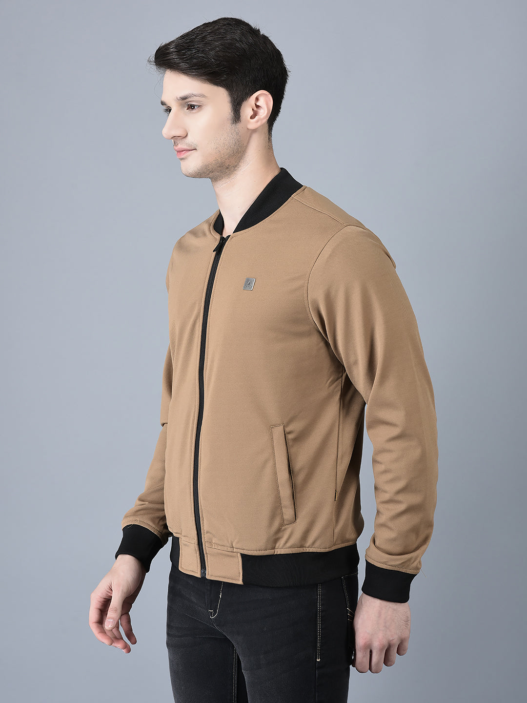 Canoe Men Full Sleeve Bomber Jacket