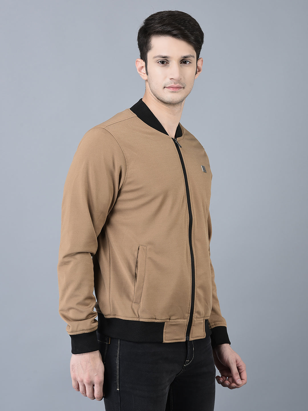 Canoe Men Full Sleeve Bomber Jacket