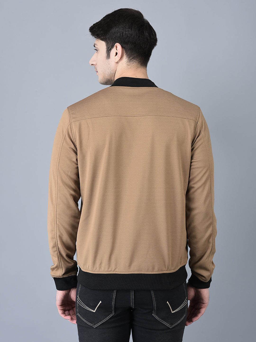 Canoe Men Full Sleeve Bomber Jacket