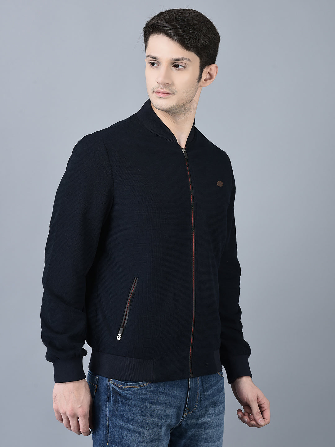 Canoe Men Full Sleeve Bomber Jacket