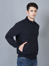 Load image into Gallery viewer, CANOE MEN Bomber Jacket  Navy Color
