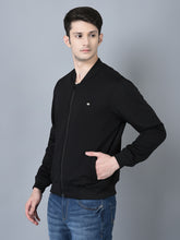Load image into Gallery viewer, CANOE MEN Bomber Jacket  Black Color

