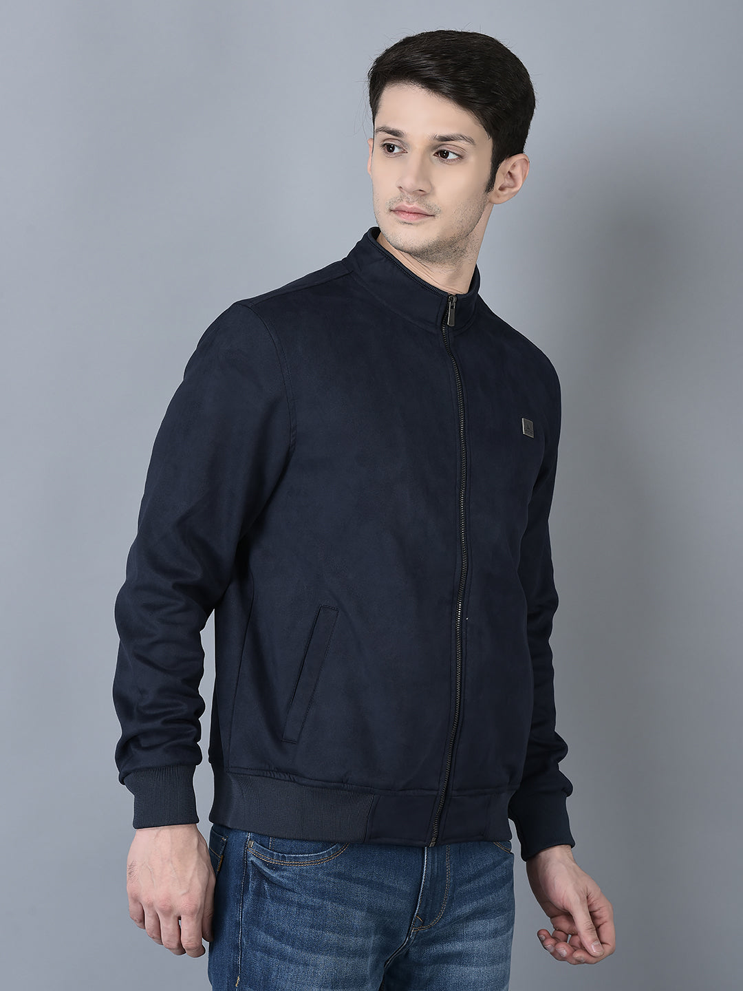 Canoe Men Full Sleeve Bomber Jacket