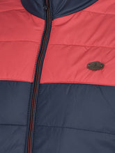 Load image into Gallery viewer, CANOE MEN Bomber Jacket  Blue/Red Color
