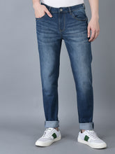 Load image into Gallery viewer, CANOE MEN Denim Trouser  DUTUCH BLUE Color
