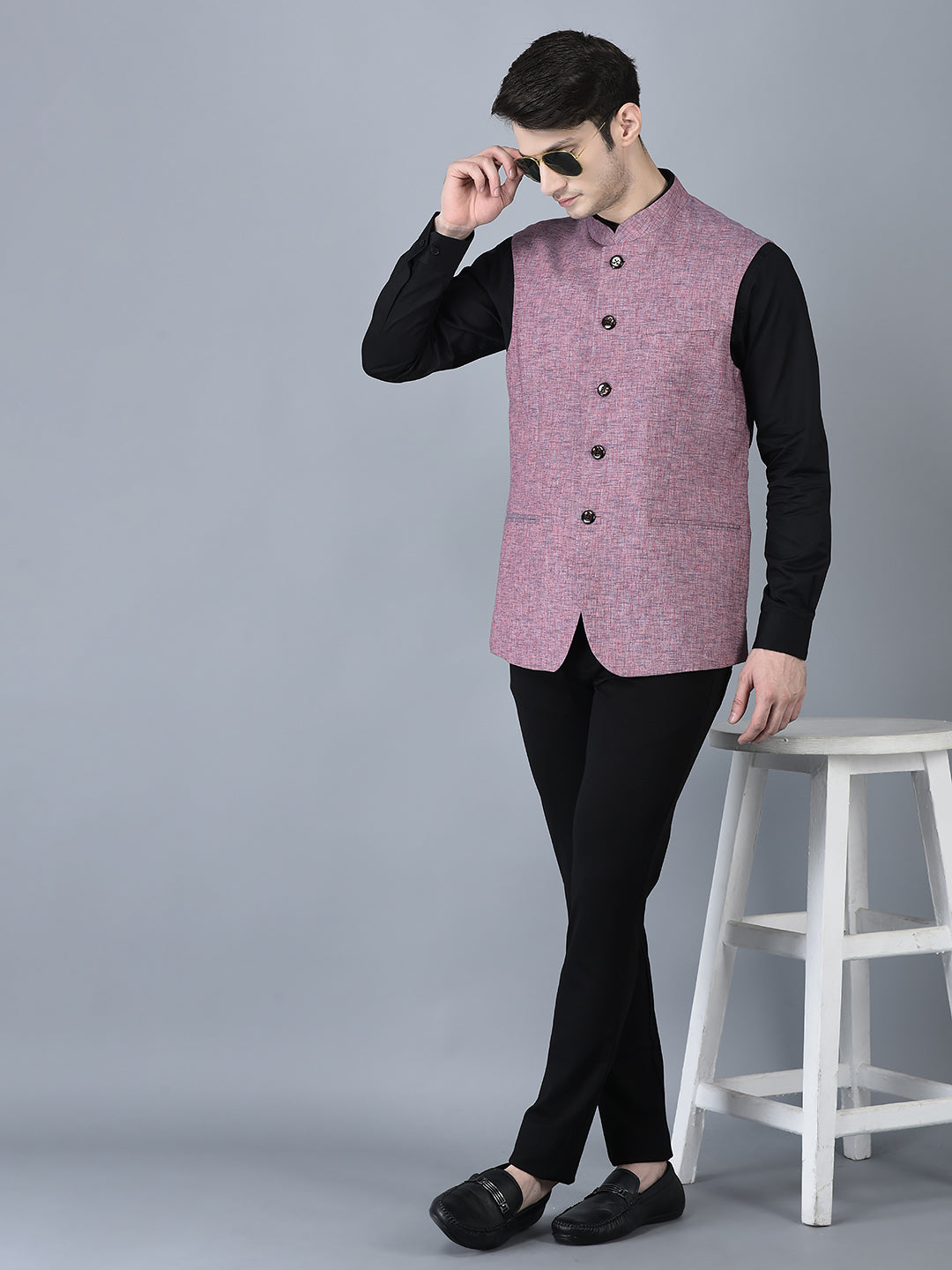 CANOE MEN Casual Waistcoat Red  Color