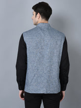 Load image into Gallery viewer, CANOE MEN Casual Waistcoat  Blue Color
