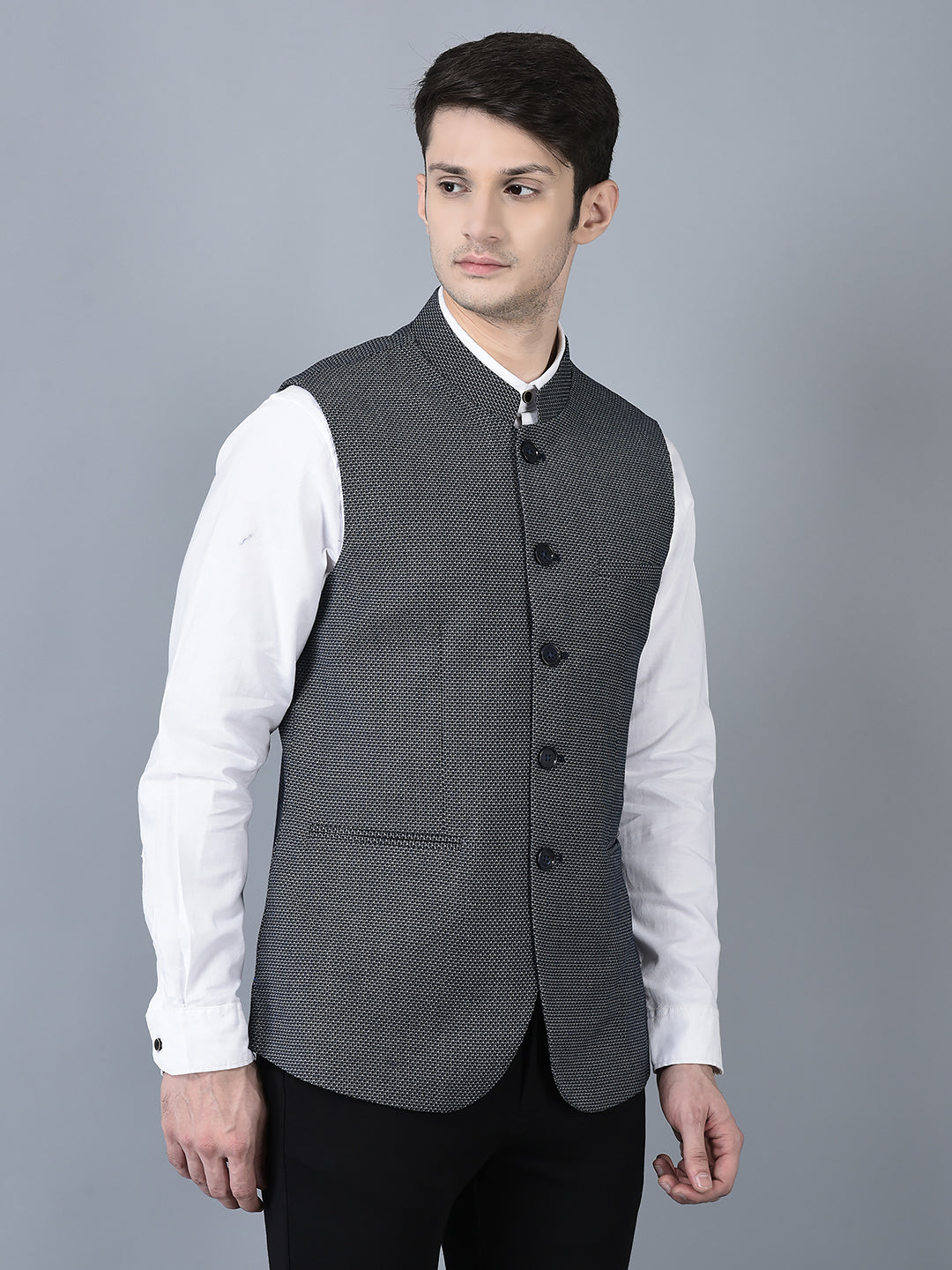 CANOE MEN Casual Waistcoat  Blue Color