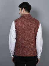 Load image into Gallery viewer, CANOE MEN Casual Waistcoat  Maroon Color
