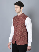Load image into Gallery viewer, CANOE MEN Casual Waistcoat  Maroon Color
