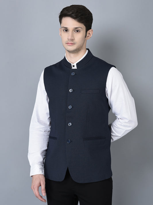 CANOE MEN Casual Waistcoat  Navy Color