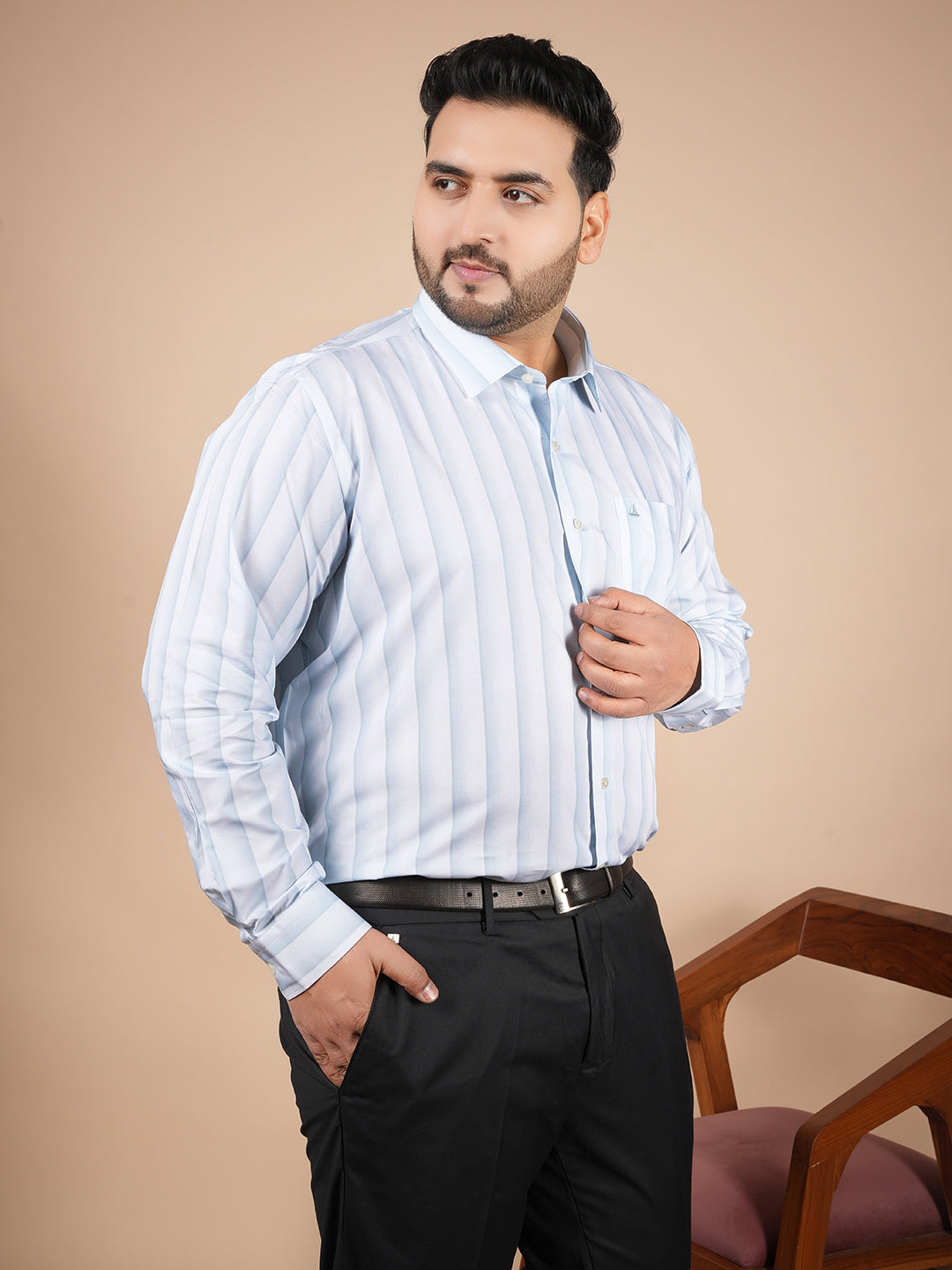 Premium Bamboo Silk Formal Shirt for Men – Soft, Breathable & Elegant Fit