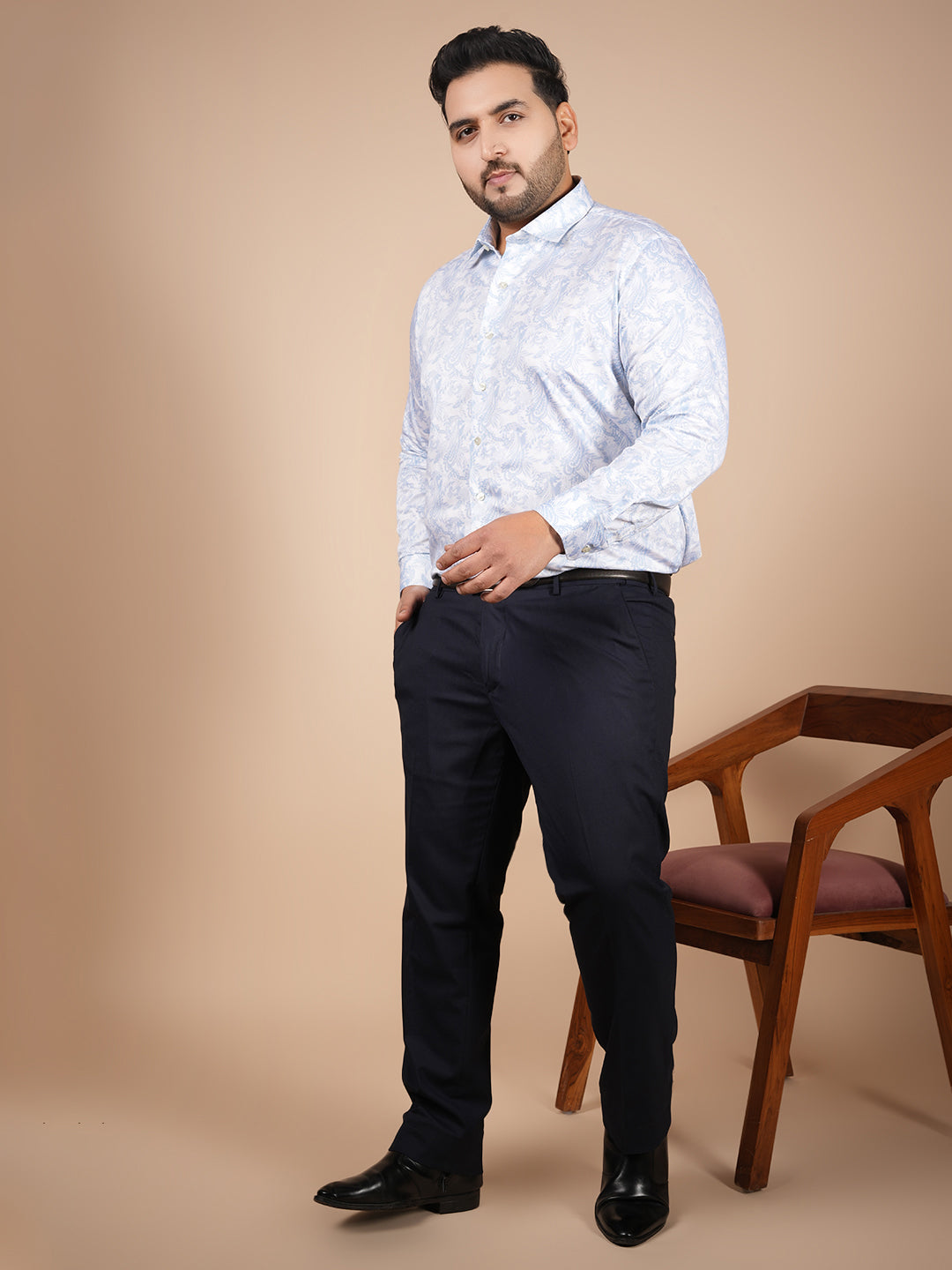 Premium 100% Cotton Printed Shirt for Men – Soft, Breathable & Stylish