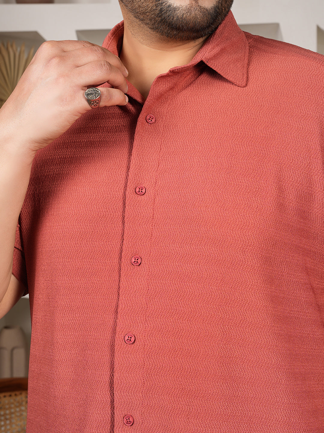 Rust Luxe Shirt – Performance Microfiber Edition