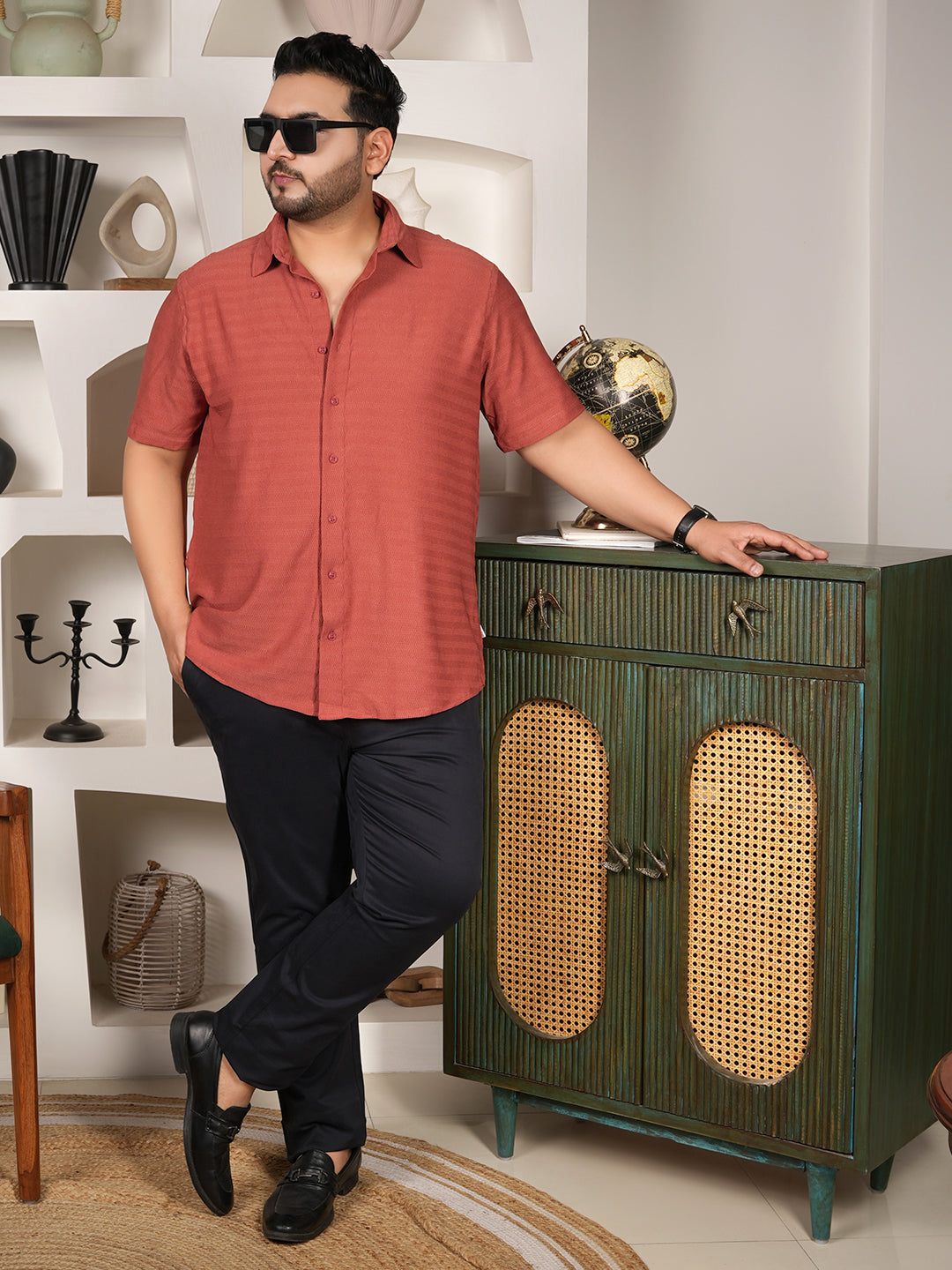 Rust Luxe Shirt – Performance Microfiber Edition