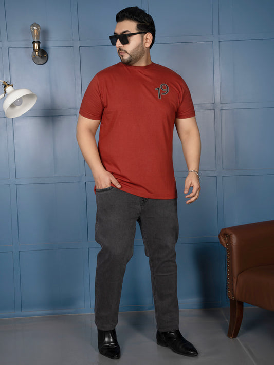 Canoe Plus Men's Grey Relaxed Fit Stretch Denim Jeans