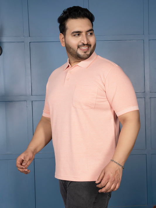 Men’s Solid Polo T-Shirt