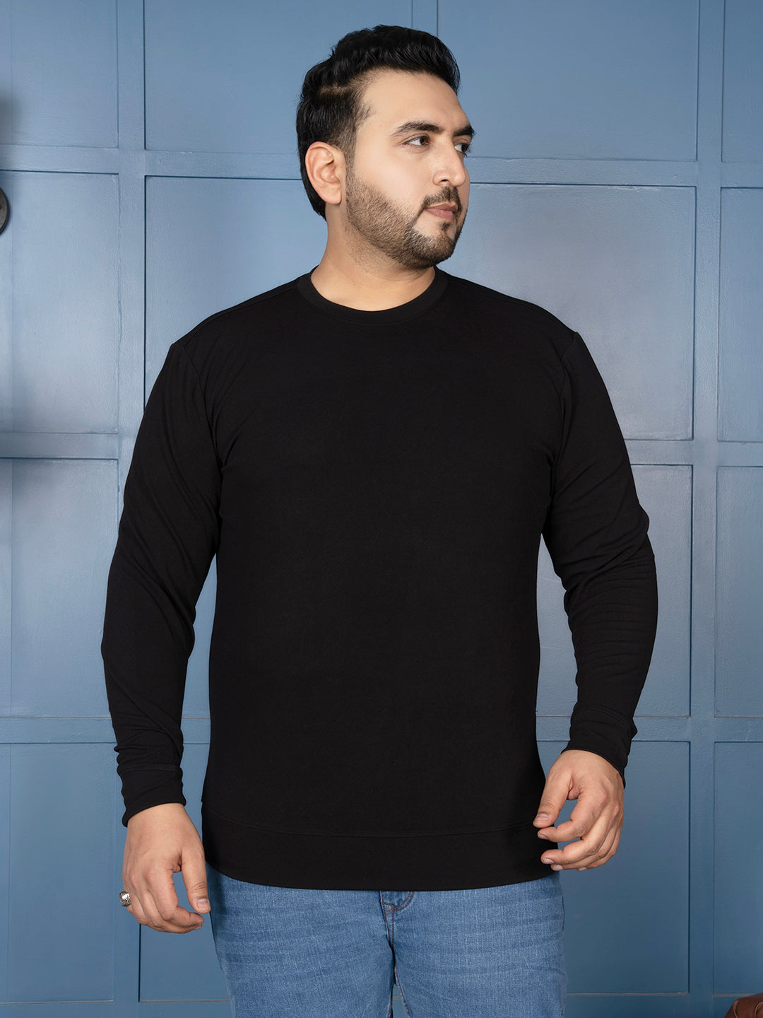 Men’s Premium Solid Full Sleeve T-Shirt – Everyday Comfort Wear